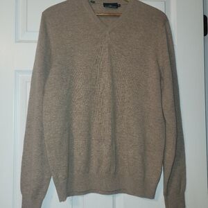Rodd & Gunn Merino Wool Cashmere Blend Sweater Men's‎ Size Medium V Neck